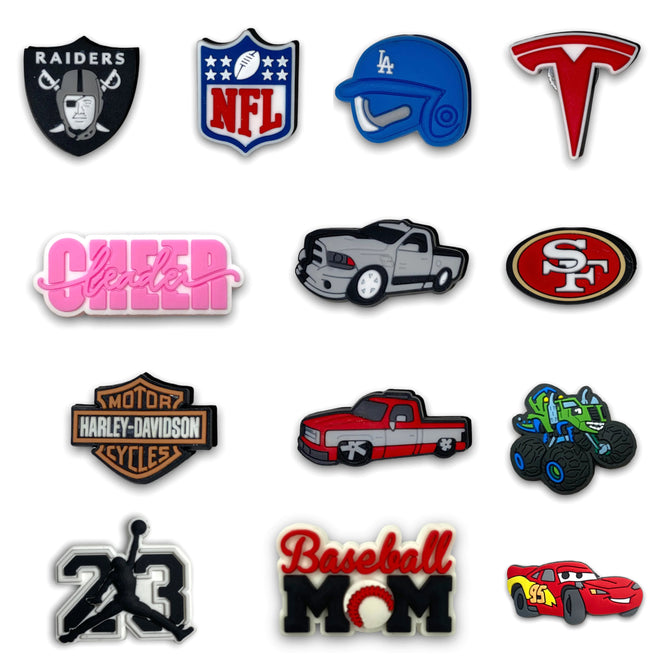 Sports/Cars Charms